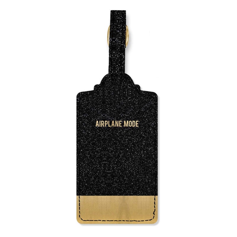 Lady Jayne Airplane Mode Luggage Tag (85748), Black - Image 1